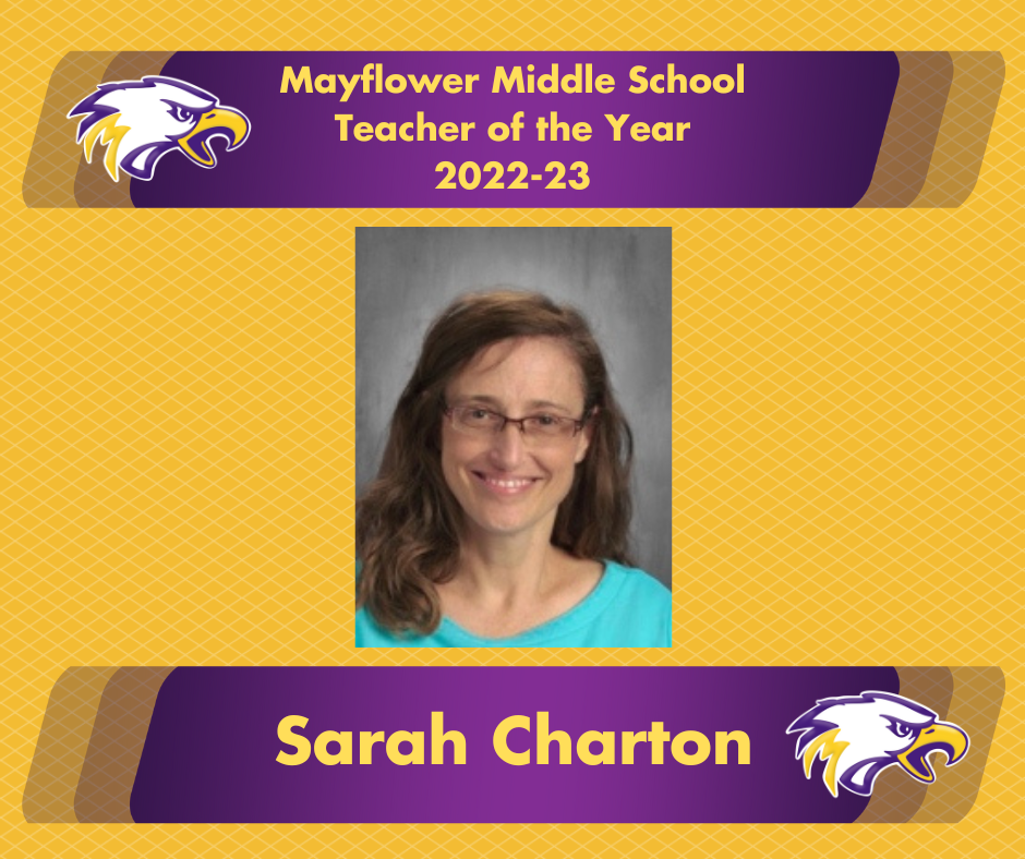 Middle school teacher of the year